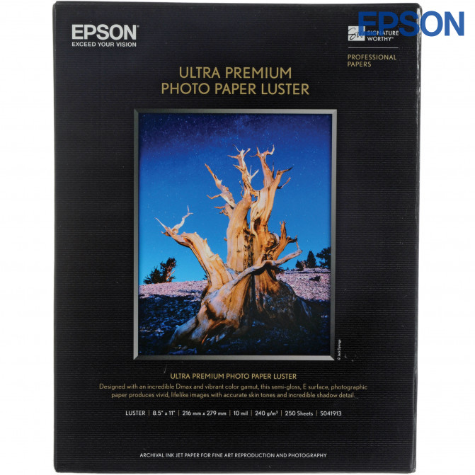Hârtie foto A4 235 gr Premium Luster 250 foi Epson