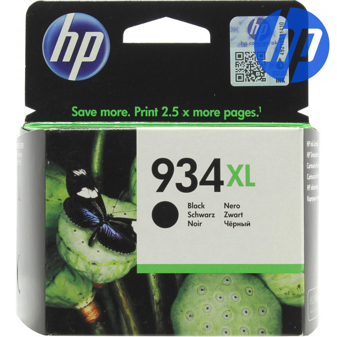 Картридж струйный HP №934XL (C2P23AE) Black Original