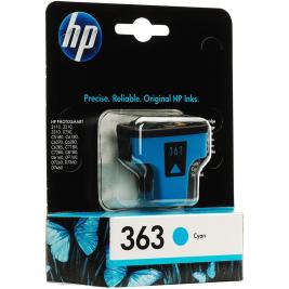 Cartuș cu jet de cerneală HP №363 (C8771EE) Cyan Original