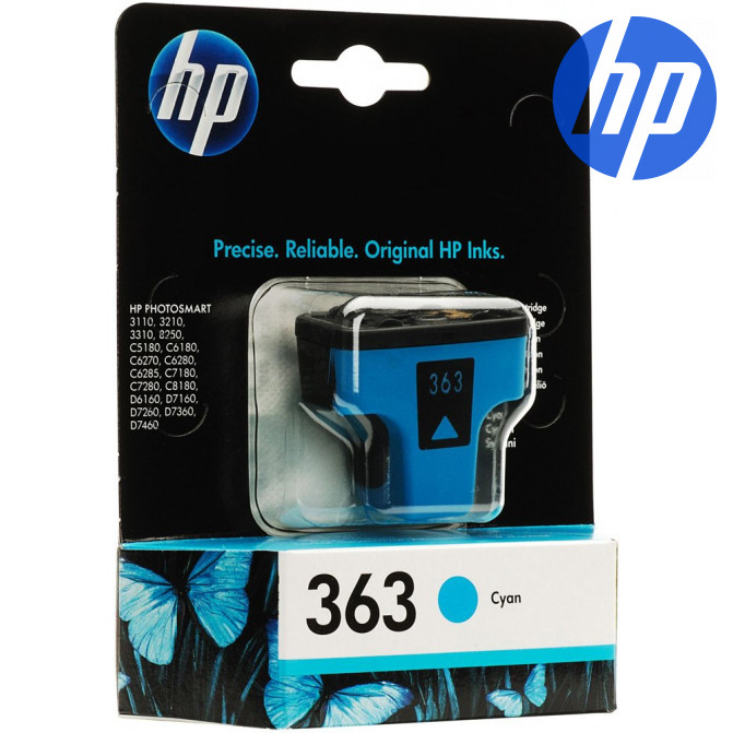 Картридж струйный HP №363 (C8771EE) Cyan Original