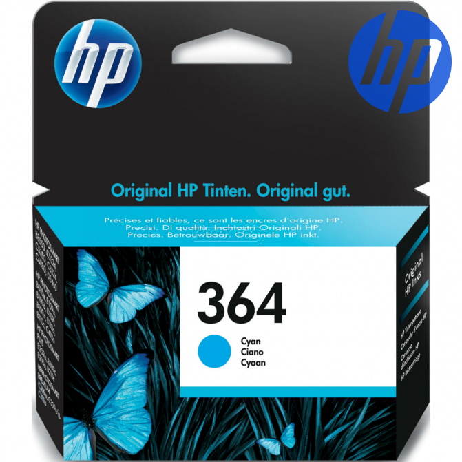 Картридж струйный HP №364 (CB318EE) Cyan Original