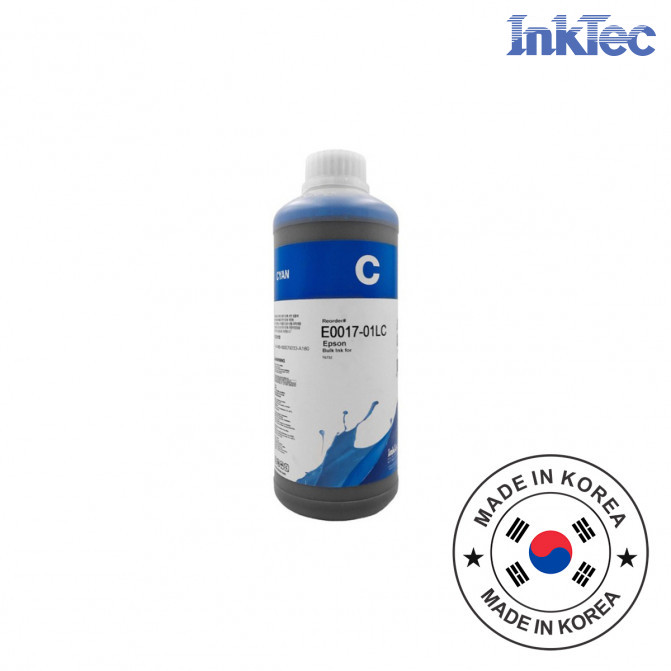 Чернила InkTec Epson 1000 мл Cyan E0017-01LC