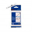 Картридж с лентой Label Brother HSe-221 Black/White 8,8mm*1,5m Prospect