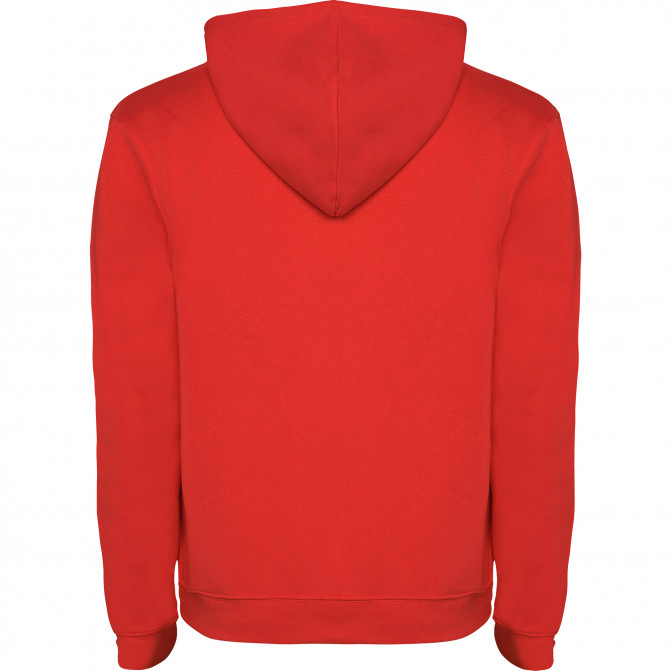 Толстовка Roly Urban Red/Vigore Black M