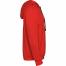 Толстовка Roly Urban Red/Vigore Black L