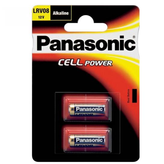 Baterii Panasonic Alkaline LR08 CELL Power 12V, Blister*2, LRV08L/2BE, (23A, 8LR23)