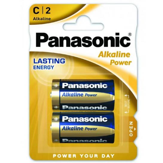 Baterii Panasonic Alkaline Power 1.5V Blister*2, LR14REB/2BP