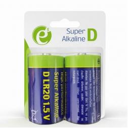 Батарейки Energenie Alkaline EG-BA-LR20-01 1.5V, Blister*2