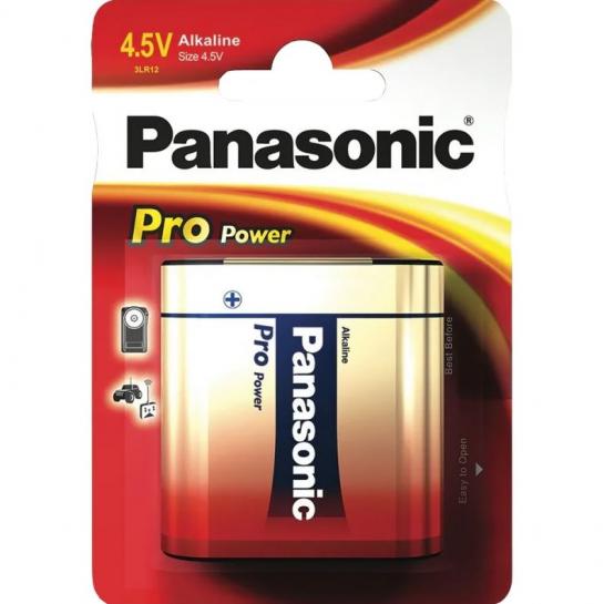 Батарейки Panasonic Alkaline 4.5V PRO Power Blister*1, 3LR12XEG/1B