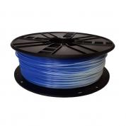 Filament pentru imprimanta 3D Gembird ABS Blue to White 1.75 mm, 1 kg