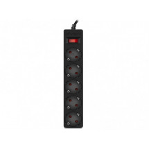 Filtru de rețea SVEN SF-05L, 5 Sockets, 1.8m, Black