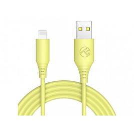 Cablu USB - Lightning, 3A, 1m, Tellur yellow TLL155397