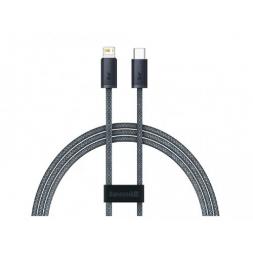 Кабель Type-C - Lightning, Braided, PD 20W, 1m, Baseus Dynamic Gray  CALD000016