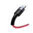 Cablu USB - Type-C, cu LED, 3A, 1.2m, Tellur Red  TLL155334