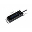 USB-хаб 3.0 extern, 4*USB, Spacer ''SPH-4USB30-01"