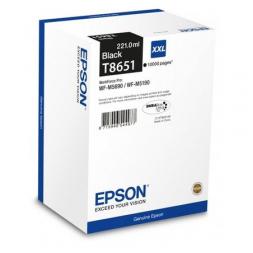 Cartuș cu jet de cerneală Epson T8651XXL (C13T865140) Black (221ml) Original