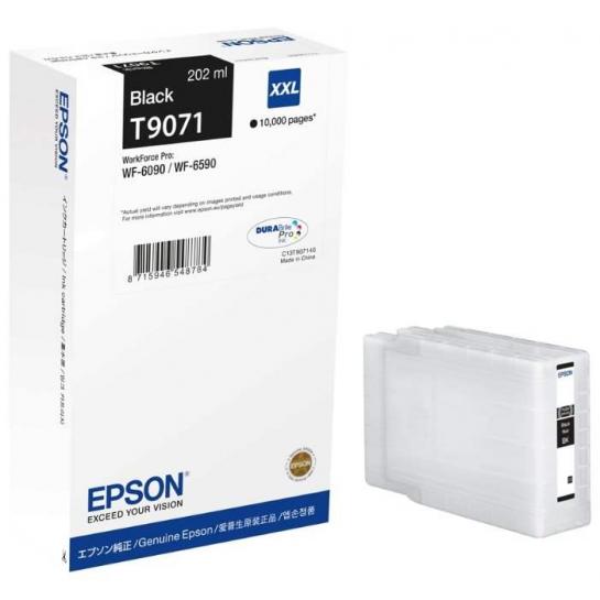 Картридж струйный Epson T9071XXL Black Original