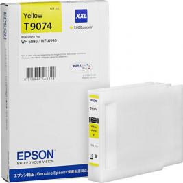 Картридж струйный Epson T9074XXL Yellow Original