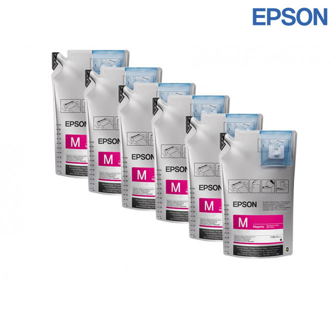 Cartuș cu jet de cerneală Epson T741300 Magenta (1Lx6packs) Original