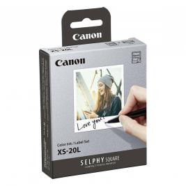 Cartuș Cassette Canon XS-20L EU26 + Color Print Paper 72x65 mm (20 sheets) Original