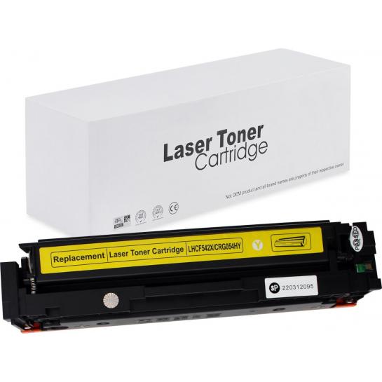Cartuș laser HP CF542X/CRG054H LaserJet M254/M280 Yellow 2.5k Imagine