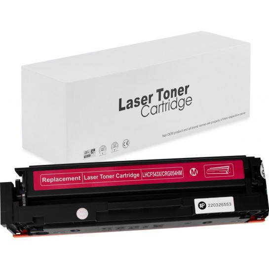 Cartuș laser HP CF543X/CRG054H LaserJet M254/M280 Magenta 2.5k Imagine