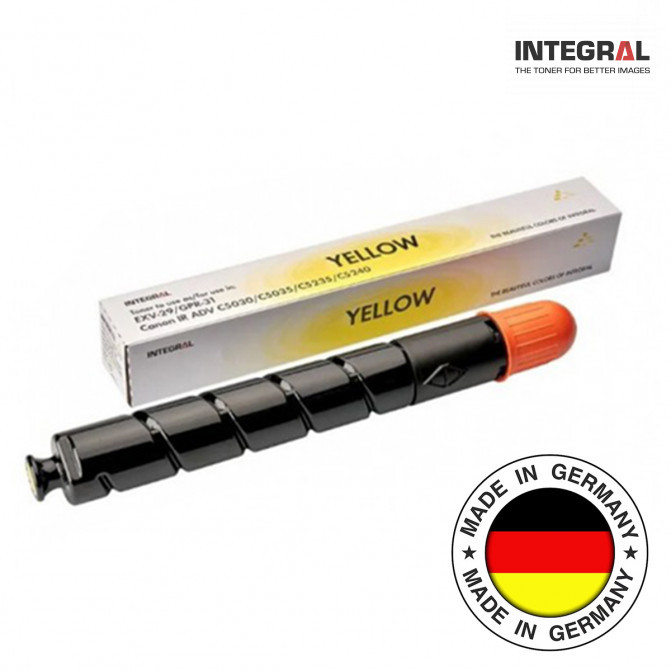 Toner cartridge Canon C-EXV29/GPR31 IR Advance C5030/C5035/C5235/C5240 Yellow 27K Integral