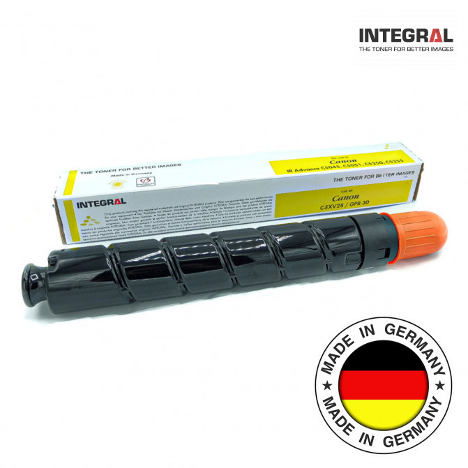 Тонер картридж Canon C-EXV28/GPR30 IR Advance C5045/C5051/C5250/C5255 Yellow 38K Integral