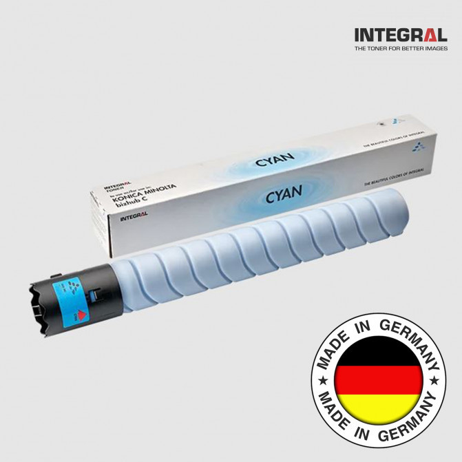 Toner cartridge Minolta BizHub TN-324C C258/C308/C368 Cyan 26K Integral