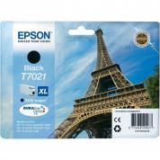 Картридж струйный Epson T7021 Black Original