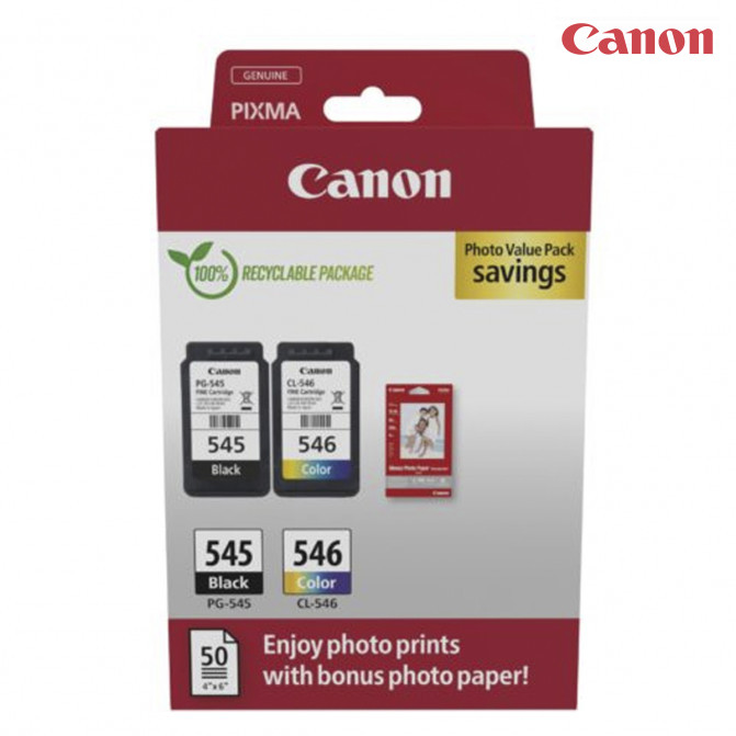 Картридж струйный Canon PG-545/Cl-546 TwinPack Original 8287B008AA