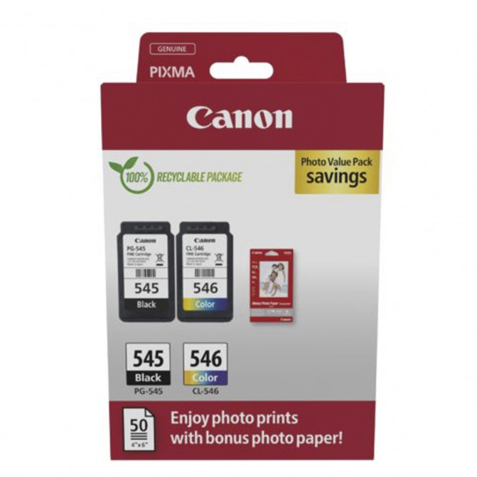 Картридж струйный Canon PG-545/Cl-546 TwinPack Original 8287B008AA
