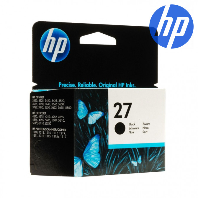 Картридж струйный HP №27 (C8727AE) Black Original