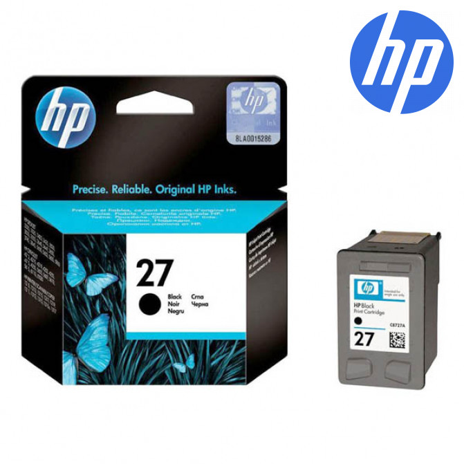 Картридж струйный HP №27 (C8727AE) Black Original