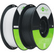 Нить для 3D-принтера Soleyin Ultra, PLA, набор: Black and White, 1.75 мм, 2кг