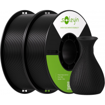 Filament pentru imprimanta 3D Creality Soleyin Ultra, PLA, Black, 1.75 мм, 2кг