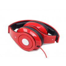 Наушники Gembird MHS-DTW-R  "Detroit", с микрофоном, Red