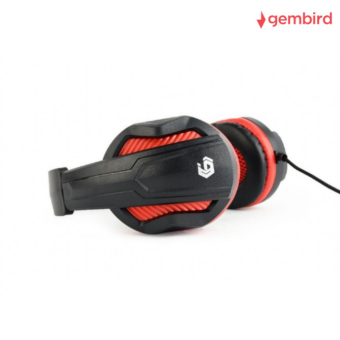 Наушники Gembird GHS-03, игровые с микрофоном, Black