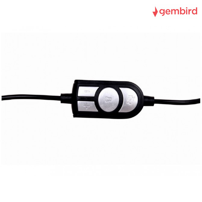 Наушники Gembird GHS-U-5.1-01, с микрофоном, USB2.0