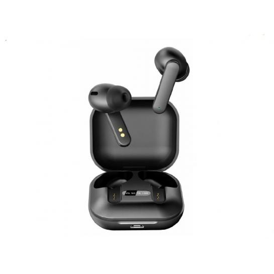 Наушники беспроводные Gembird FitEar-X100B, Bluetooth TWS in-ears FitEar, black