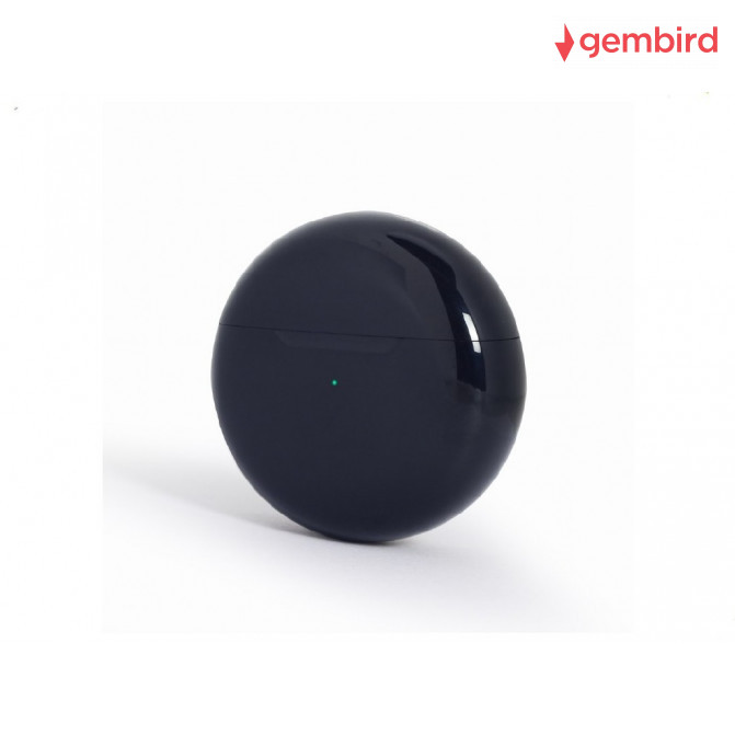 Наушники беспроводные Gembird FitEar-X200B, Bluetooth TWS in-ears FitEar, black