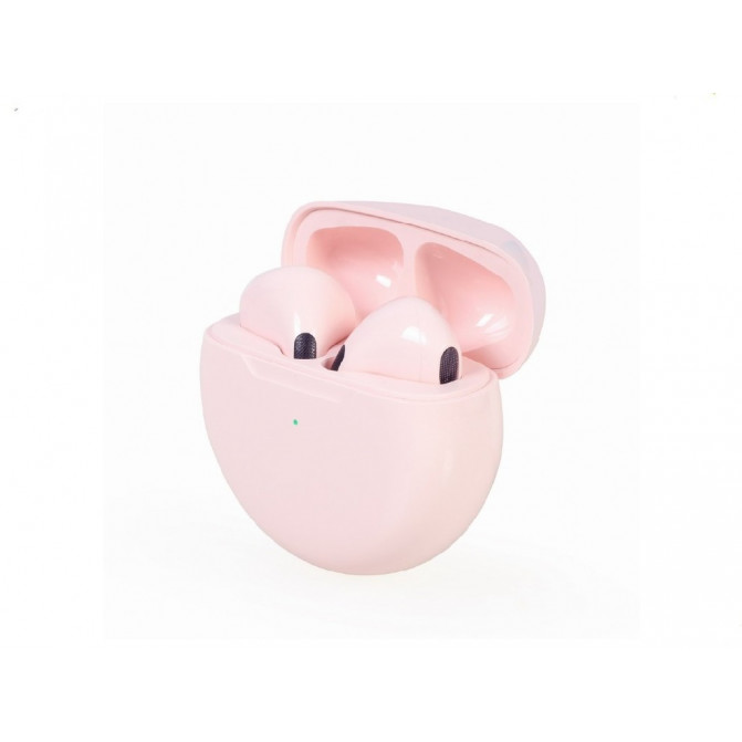 Căști fără fir Gembird FitEar-X200P, Bluetooth TWS in-ears FitEar, pink