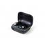 Наушники беспроводные Gembird FitEar-X300B, Bluetooth TWS in-ears FitEar, black