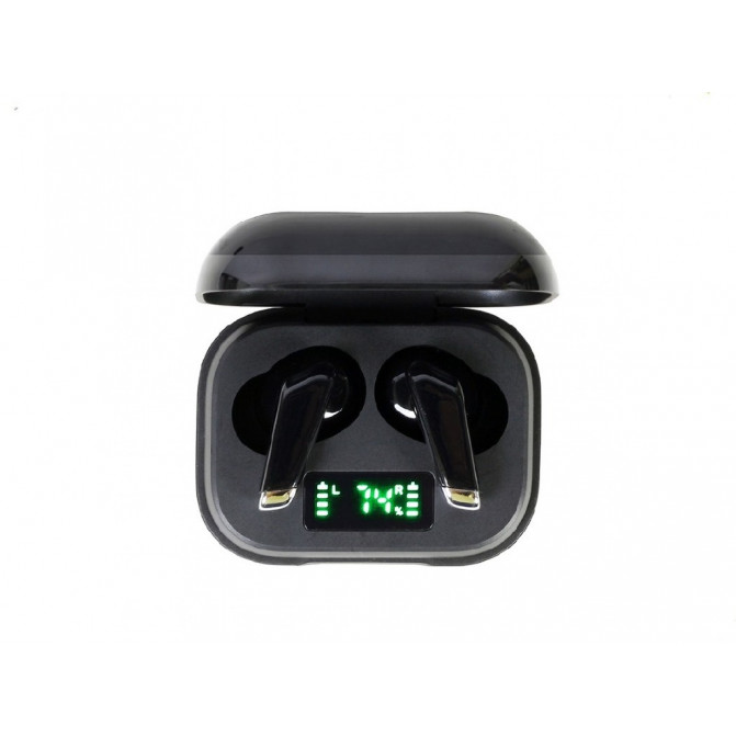 Наушники беспроводные Gembird FitEar-X300B, Bluetooth TWS in-ears FitEar, black
