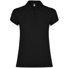 Женская футболка Roly Polo Star Woman 200 Black S