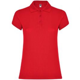 Женская футболка Roly Polo Star 200 Red M