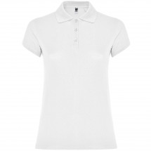 Женская футболка Roly Polo Star Woman 200 White M