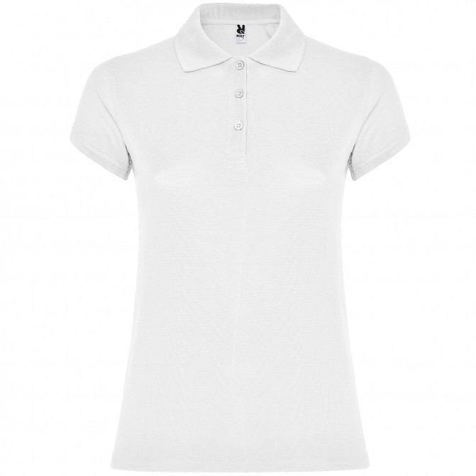 Женская футболка Roly Polo Star Woman 200 White M