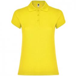 Женская футболка Roly Polo Star 200 Yellow L
