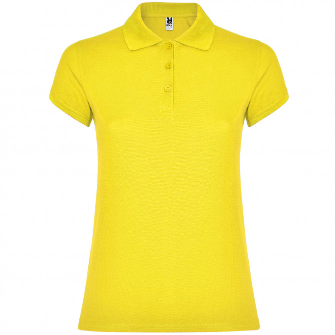 Женская футболка Roly Polo Star 200 Yellow L